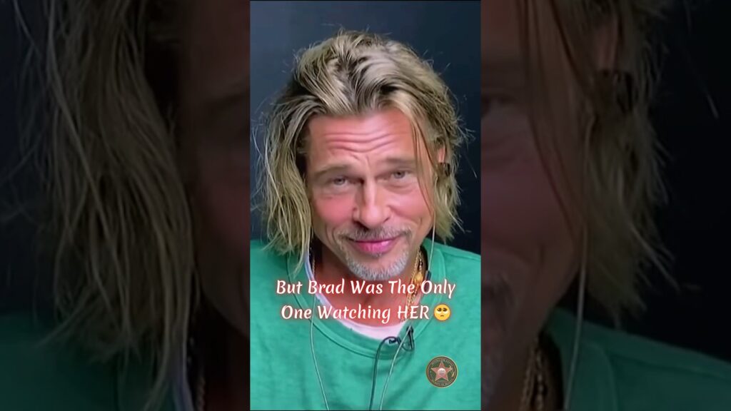 The Way He Looks at Her! Brad Pitt & Jennifer Aniston 😍 #shorts #bradpitt #beforeandafter