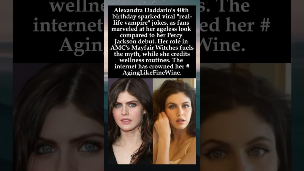 The Vampire of Hollywood: Alexandra Daddario's Timeless 40th #AlexandraDaddario #MayfairWitches