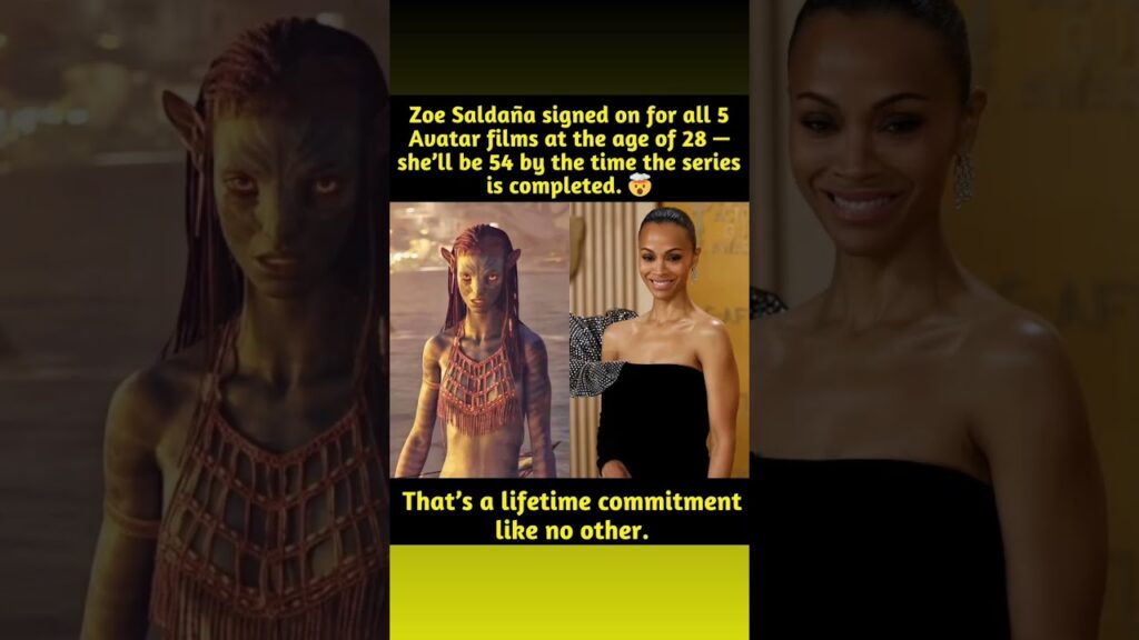 When Zoe Saldaña signed on for all five parts of Avatar, she was just 28 — young, ambitious, and When Zoe Saldaña signed on for all five parts of Avatar, she was just 28 — young, ambitious, and