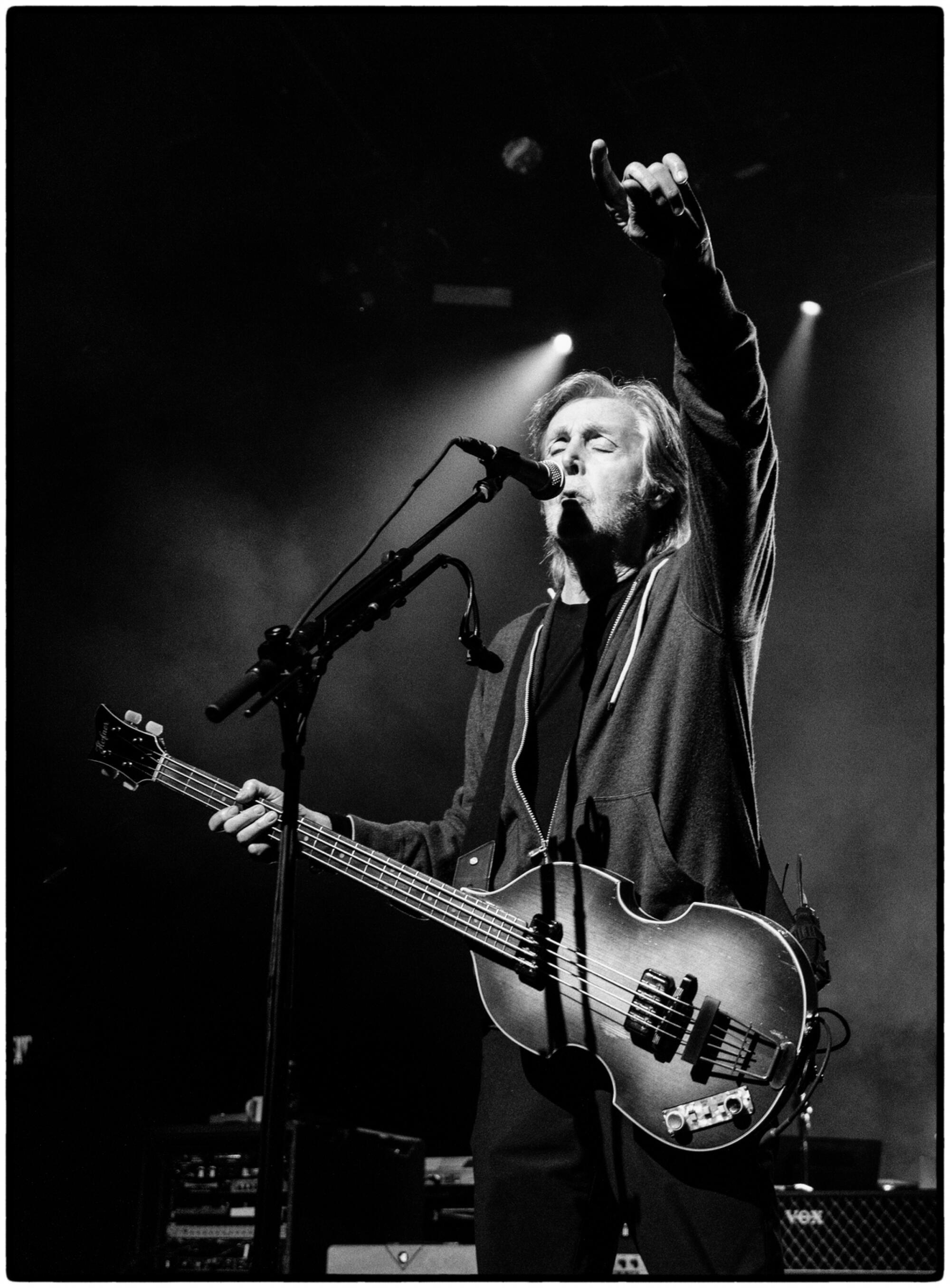 Friday's show was the first of two at the Fonda.