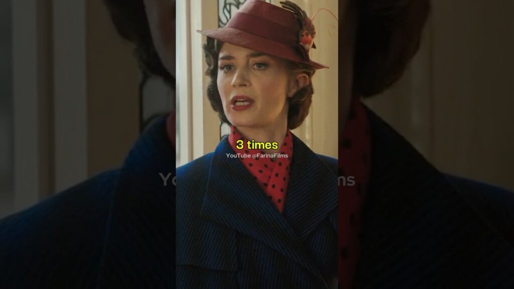 Emily Blunt Hated Doing This in Mary Poppins Returns #shorts #emilyblunt #marypoppins