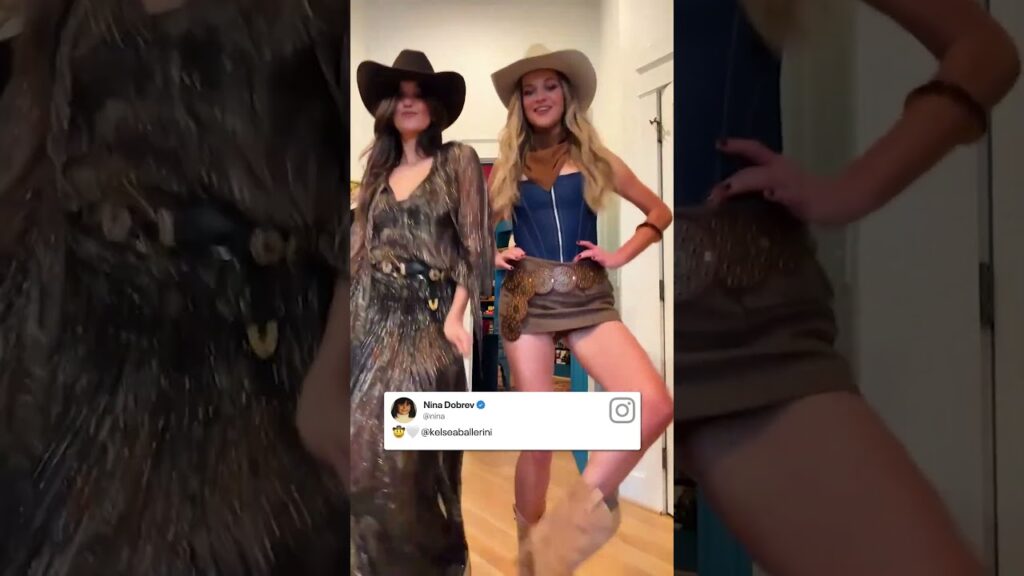 We desperately want to be invited to Nina Dobrev and Kelsea Ballerini's next girls' night.🩷(🎥: nina)