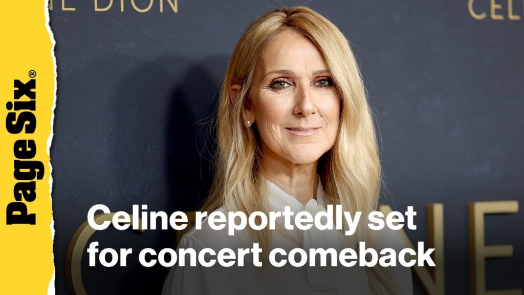 Celine Dion reportedly set for concert comeback in Paris