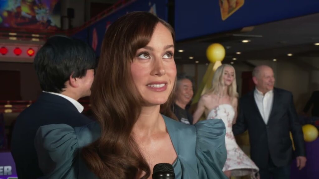 The Super Mario Galaxy Movie Kyoto Premiere - itw Brie Larson (Official Video)