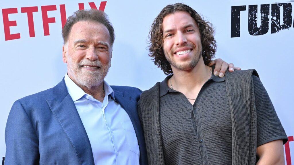 Arnold Schwarzenegger's Son Joseph Baena Celebrates First Bodybuilding Competition Win