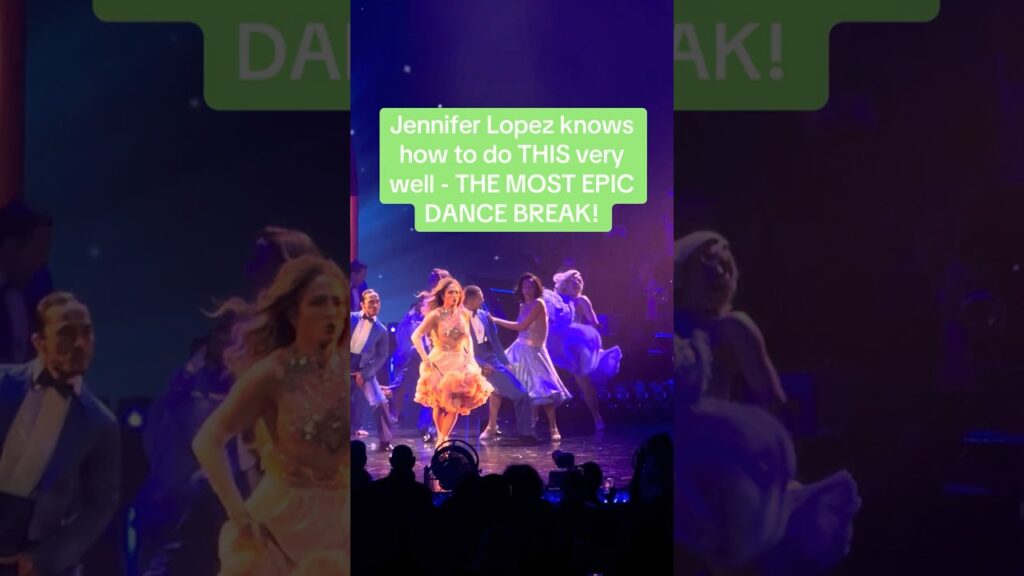 Jennifer Lopez Knows How To Do THIS Very Well - THE MOST EPIC DANCE BREAK!