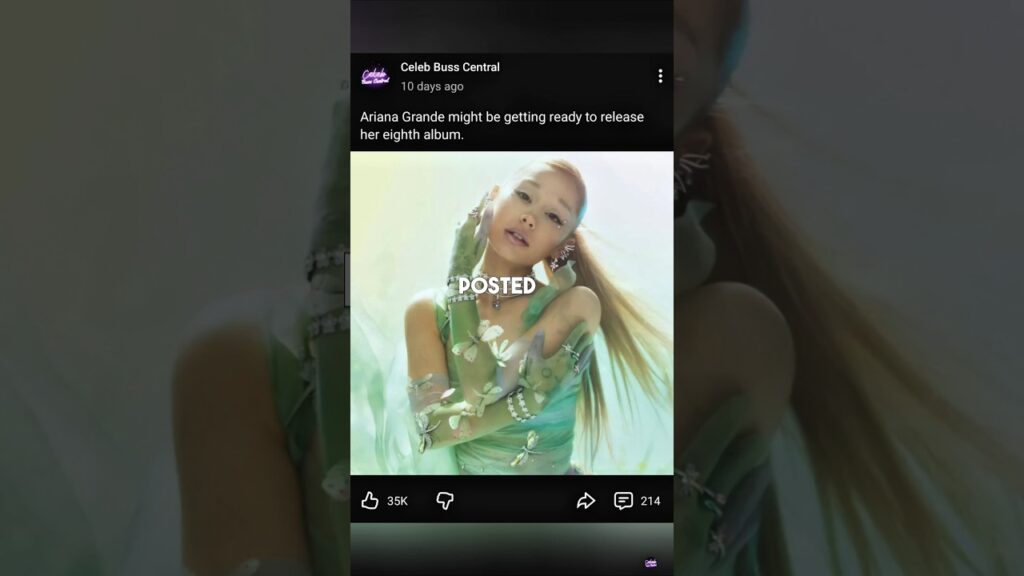 Ariana Grande Hints at Her Upcoming Album