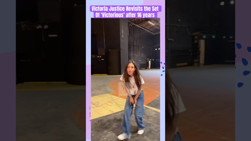 Victoria Justice Revisits the Set Of ‘Victorious’ after 16 years
