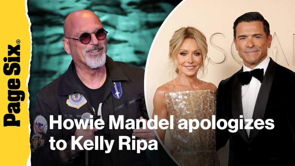 Howie Mandel apologizes for heated exchange on-air with Kelly Ripa Howie Mandel apologizes for heated exchange on-air with Kelly Ripa
