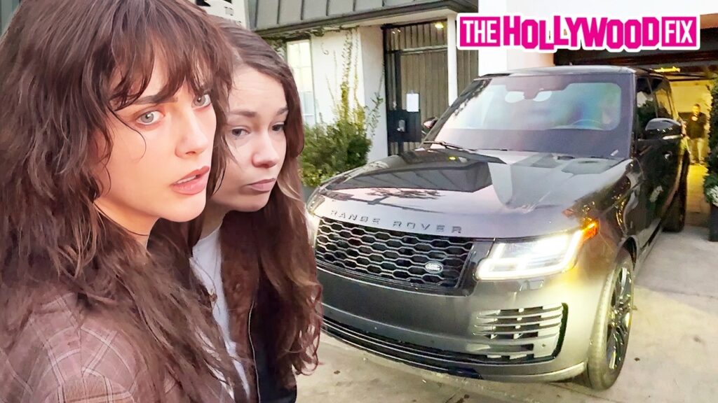 Taylor Swift's Bulletproof Range Rover Picks Her Up After Partying With Cara Delevingne At Bird St.