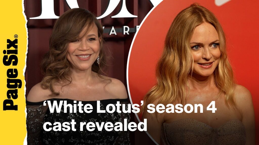 Heather Graham, Rosie Perez and more join ‘The White Lotus’ season 4 cast Heather Graham, Rosie Perez and more join ‘The White Lotus’ season 4 cast