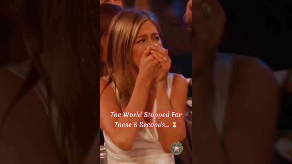 Brad Pitt Reacts to Jennifer Aniston's Victory 😍 #bradpitt #jenniferaniston #nostalgia