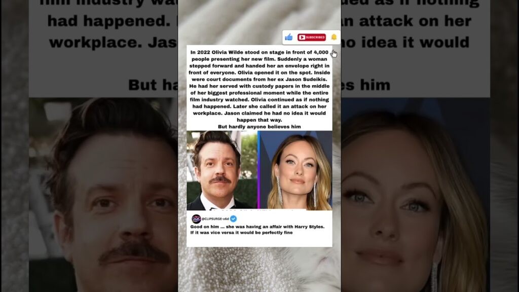Served on Stage: Olivia Wilde’s Most Shocking Public Moment #viral #trending