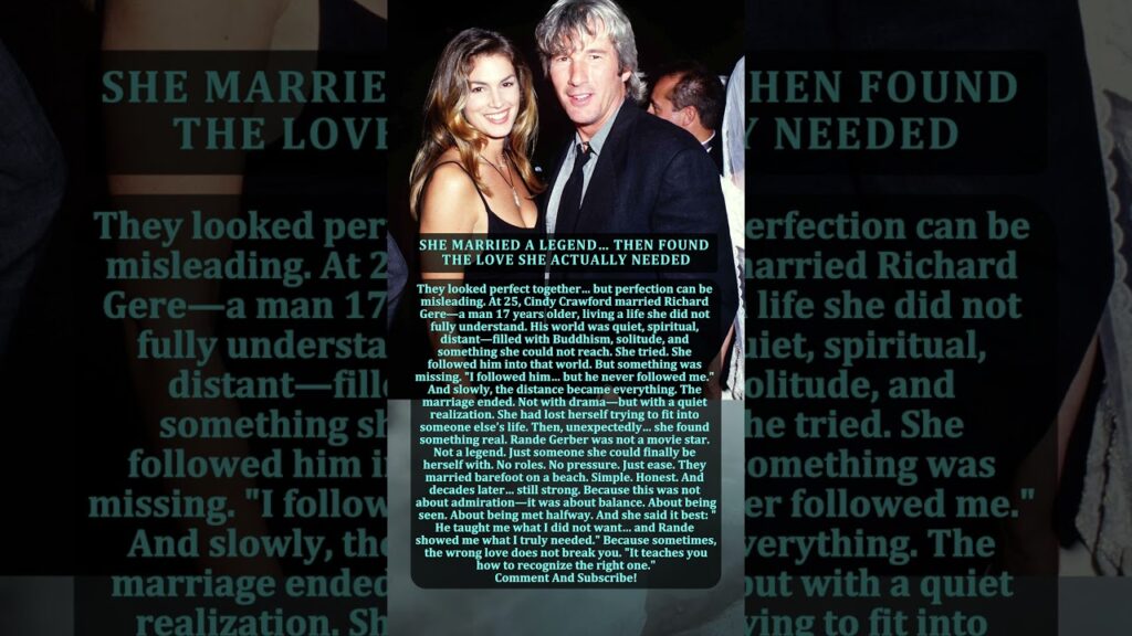 SHE MARRIED A LEGEND… THEN FOUND THE LOVE SHE ACTUALLY NEEDED