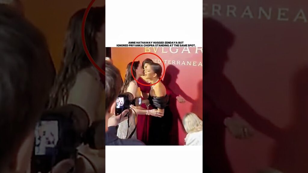 Everyone Ignored Priyanka 😞 #PriyankaChopra #zendaya #annehathway #trending #bollywood #shorts #reel