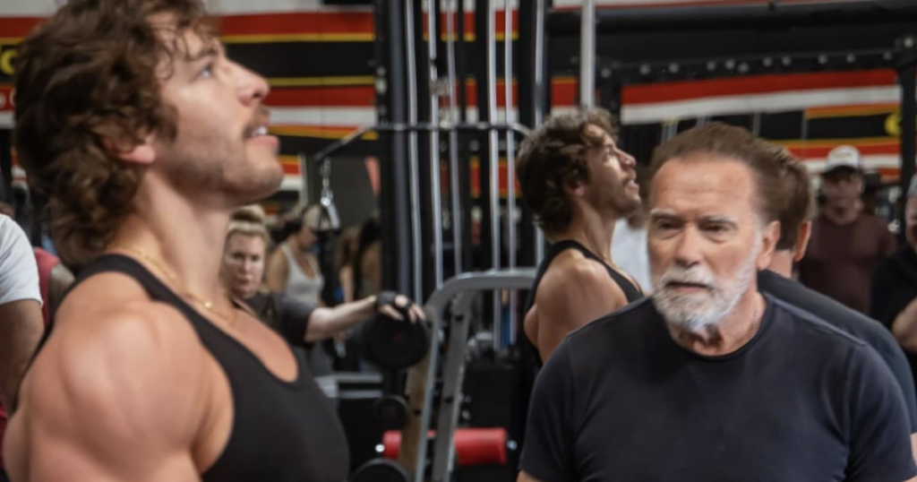 Arnold Schwarzenegger’s 28-Year-Old Son Wins First Bodybuilding Competition