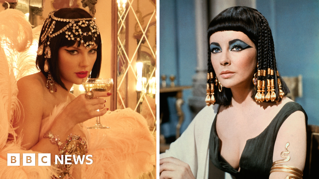 Taylor Swift pays homage to Elizabeth Taylor with surprise music video - BBC