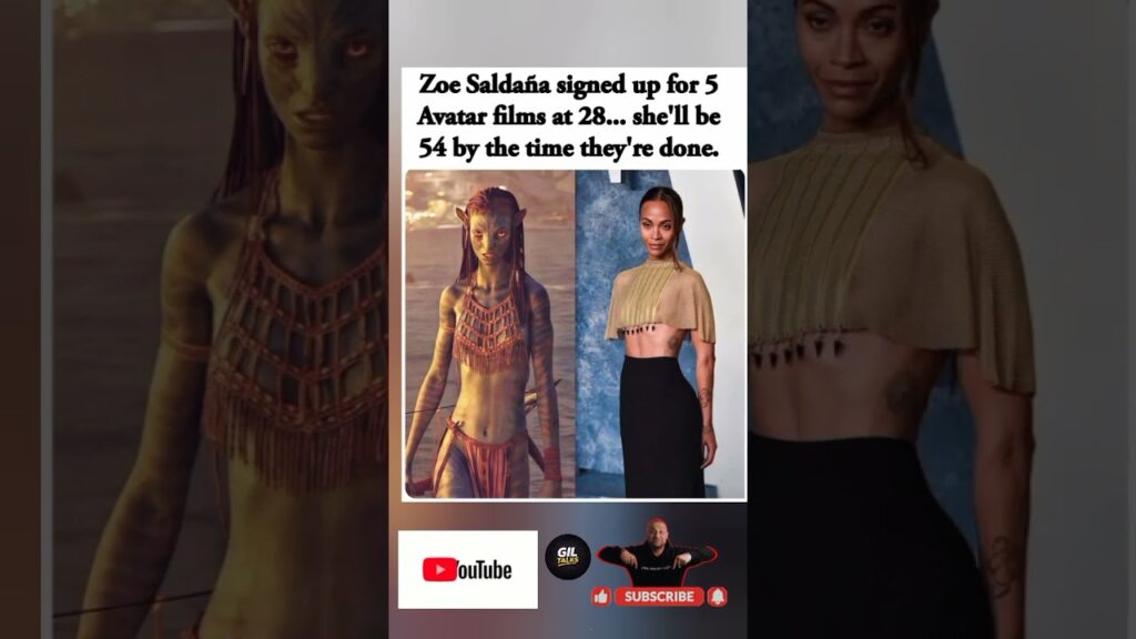 🌌🎬 DECADE-LONG COMMITMENT! ZOE SALDANA LOCKED IN 5 AVATAR FILMS—LEGACY IN MOTION!#shorts"
