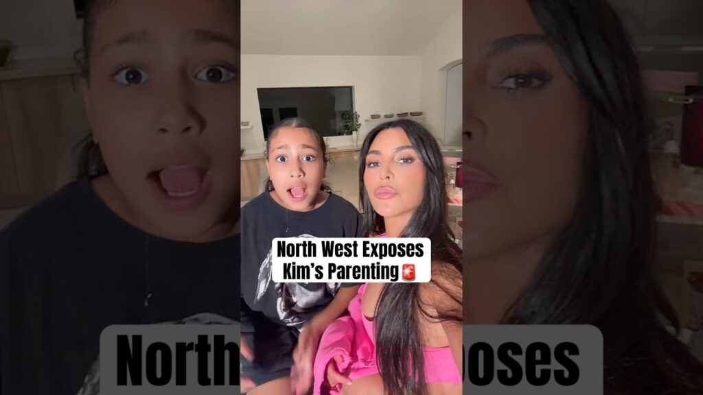 North West Exposes Kim's Parenting #shorts #northwest #kimkardashian
