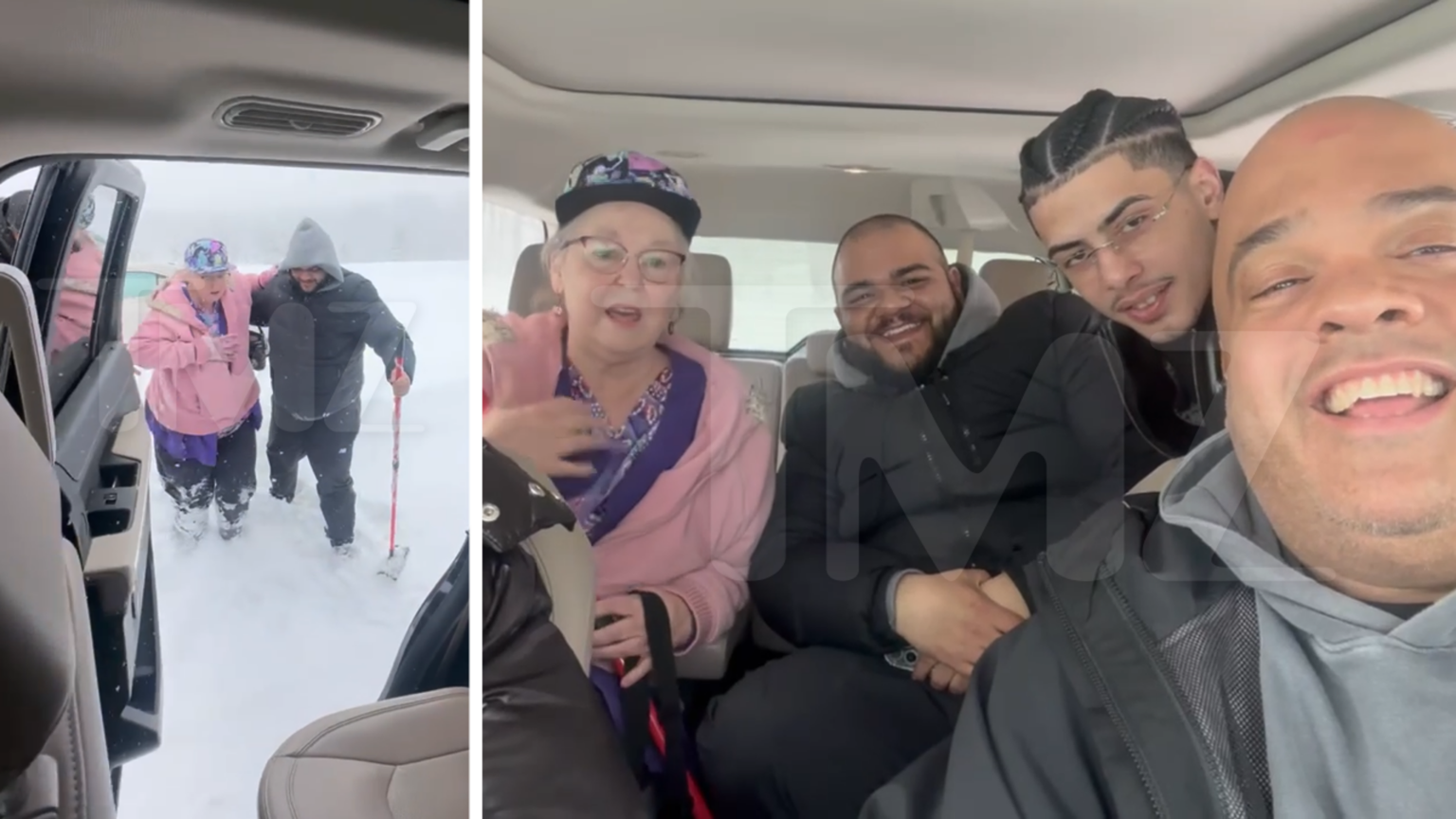 Rapper J.I The Prince of N.Y Saves Nurse Stuck in Snowstorm