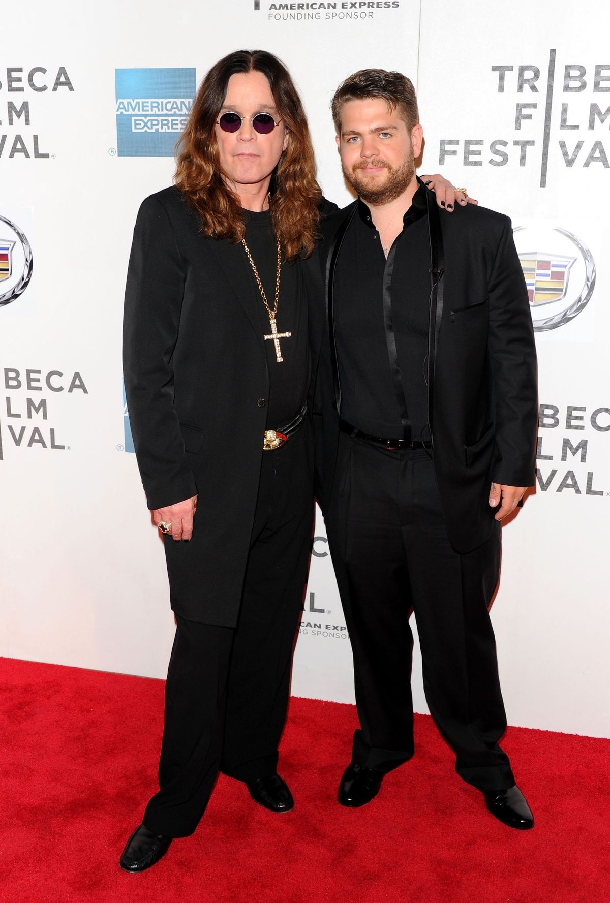 Jack and Ozzy Osbourne