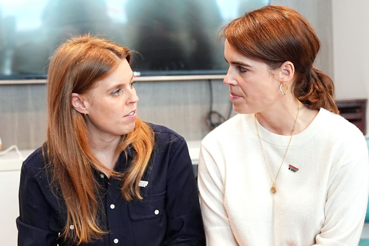 Princesses Beatrice and Eugenie
