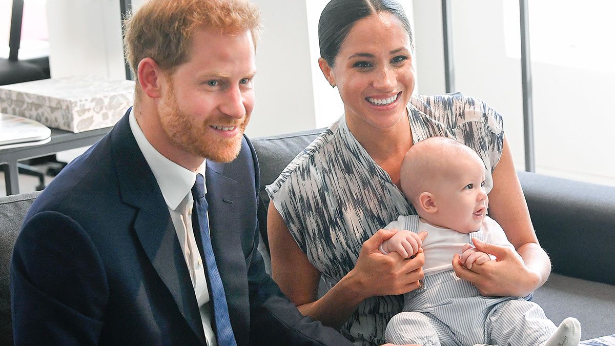 Harry and Meghan in Cape Town with Prince Archie 