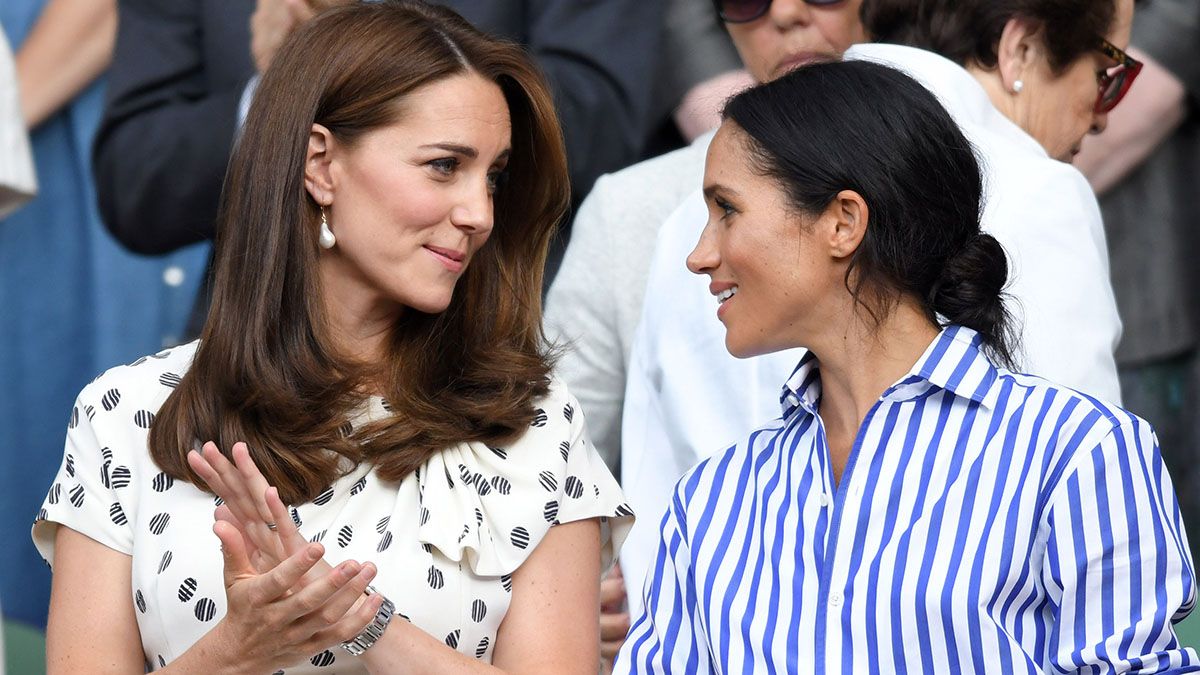 Kate and Meghan at Wimbledon