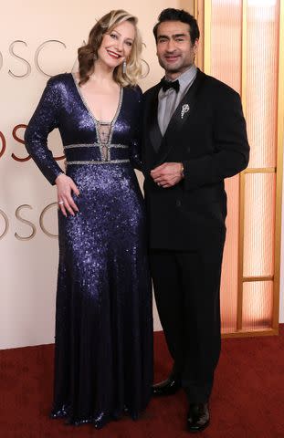 Emily V. Gordon and Kumail Nanjiani attend the 2026 Oscars at the Dolby Theatre in HollywoodCredit: John Shearer/WireImage