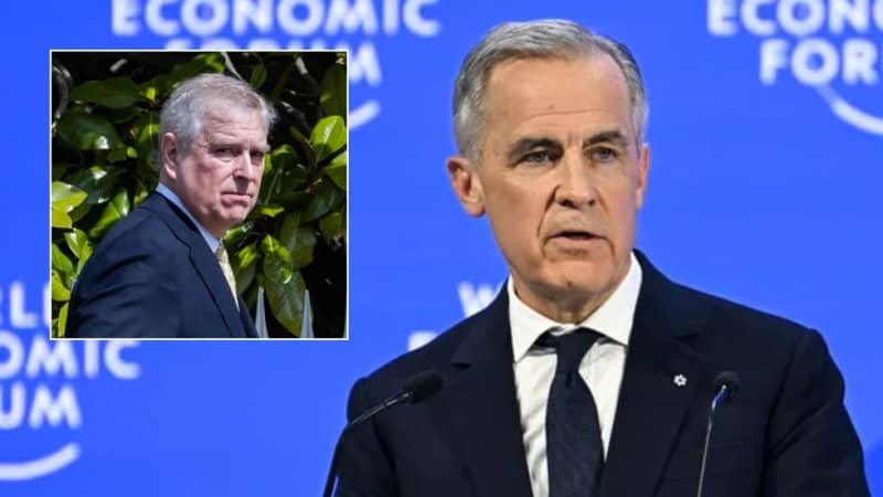 Mark Carney, Andrew Mountbatten-Windsor | Source: GETTY