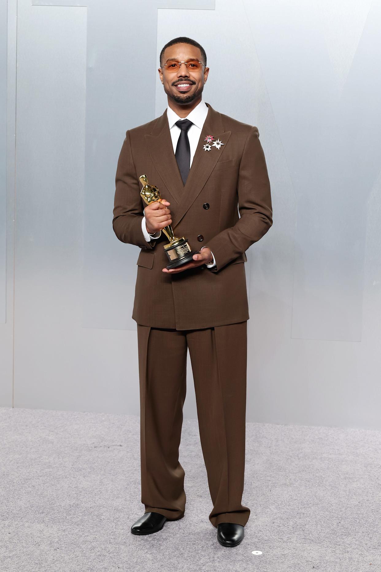 Michael B. Jordan at the 2026 Vanity Fair Oscar Party.