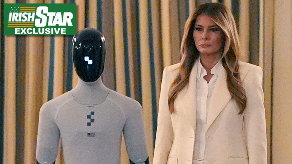 'Unsure' Melania Trump left with awkward questions after odd robot stunt