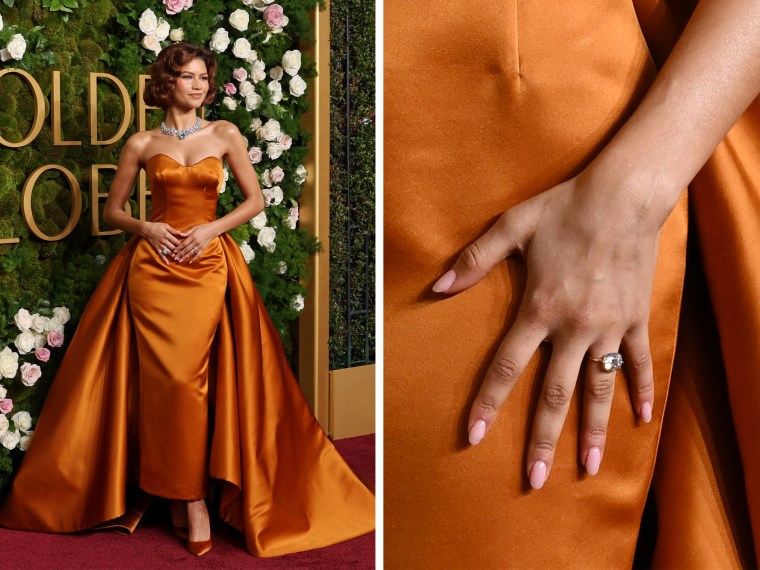 Zendaya attends the 82nd Annual Golden Globe Awards on Jan. 5, 2025 in Beverly Hills, Calif.