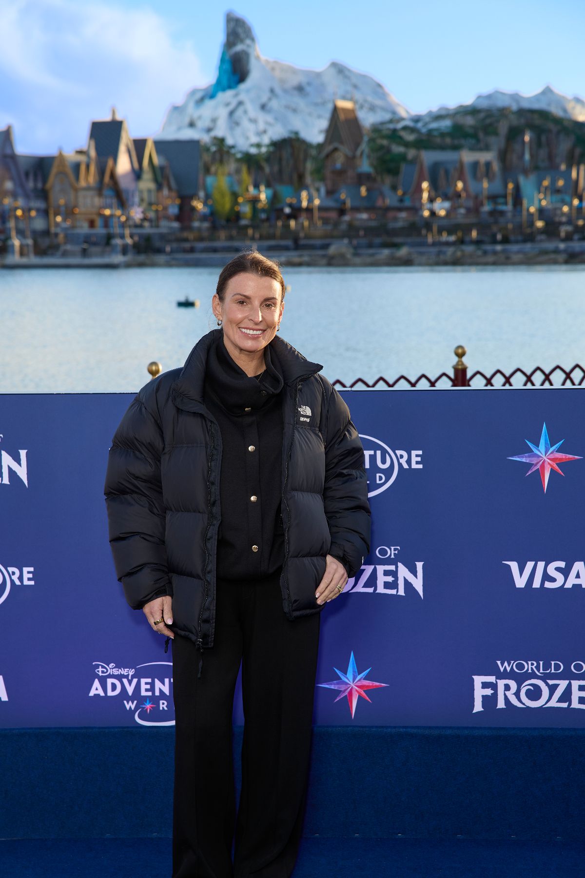 Coleen had her wedding ring firmly pack on her finger