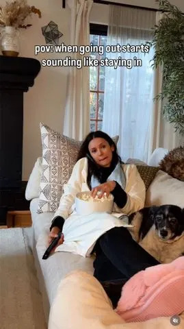 Nina Dobrev gives a sneak peek inside her life at home in a relatable Instagram video about canceling plans.Credit: Nina Dobrev/Instagram