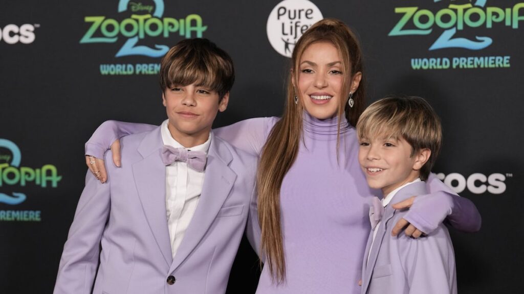 Shakira Shares Sweet Tour Moments with Sons Milan and Sasha