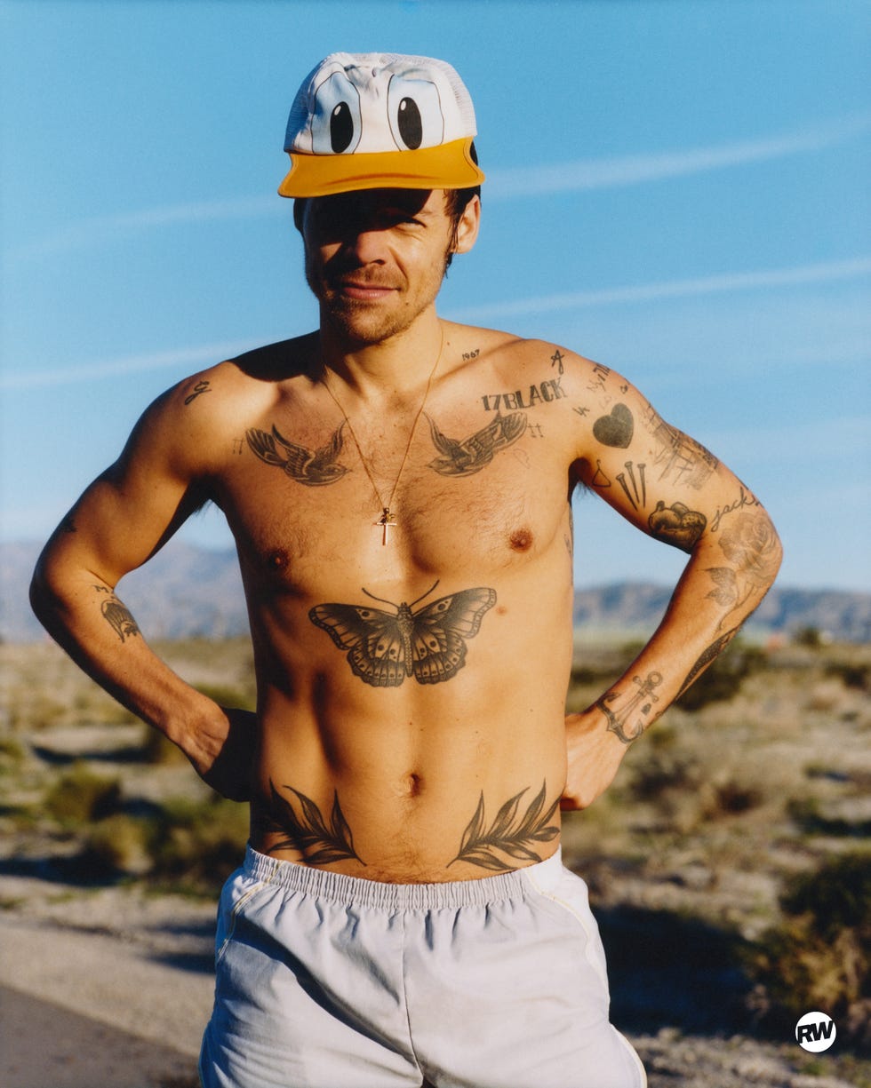 a runner in the desert