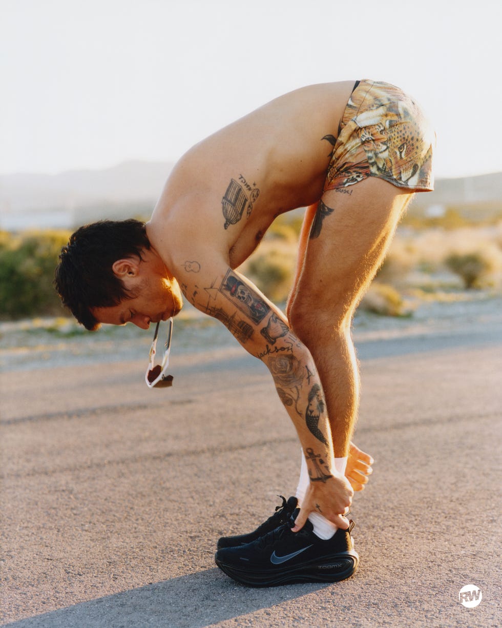 a runner in the desert a runner in the desert