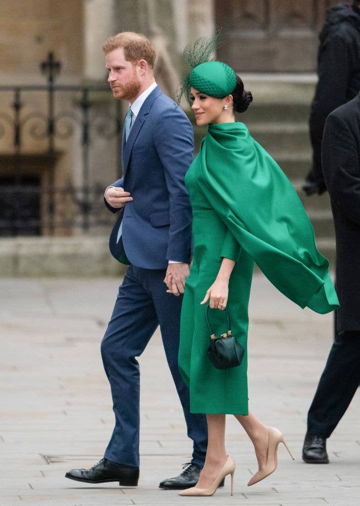 Prince Harry, Duke of Sussex and Meghan, Duchess of Sussex attend the Commonwealth Day Service 2020 on March 09, 2020 in London, England.