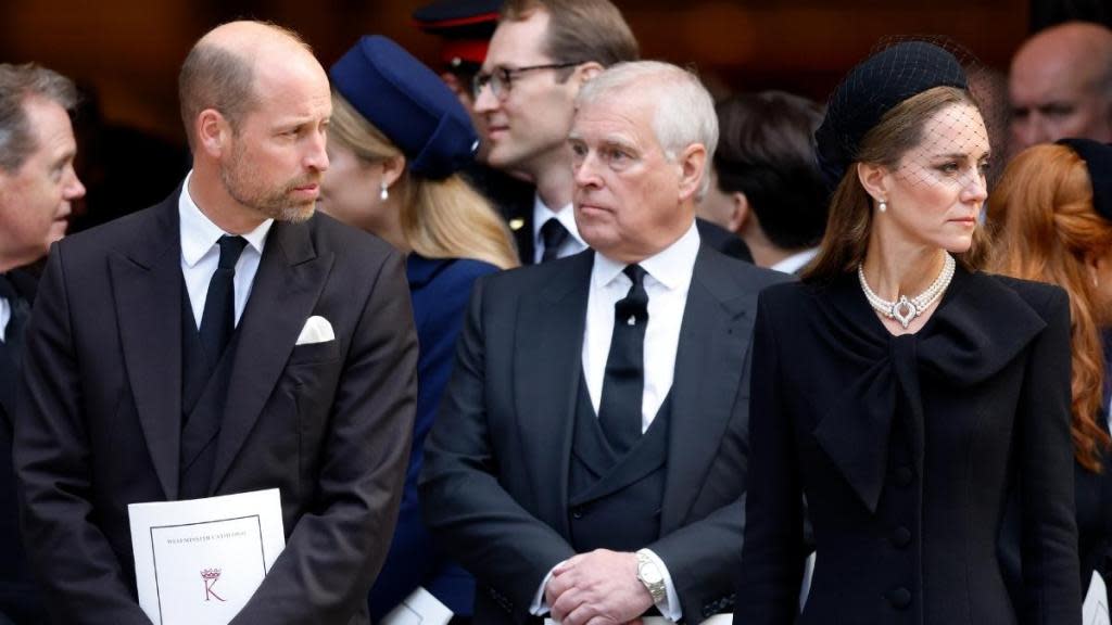 Prince William, Prince Andrew, Catherine
