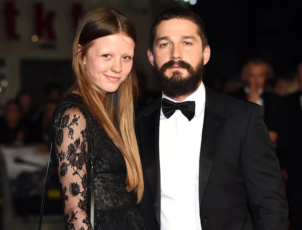 Mia Goth and Shia LaBeouf attend Gala screening of 
