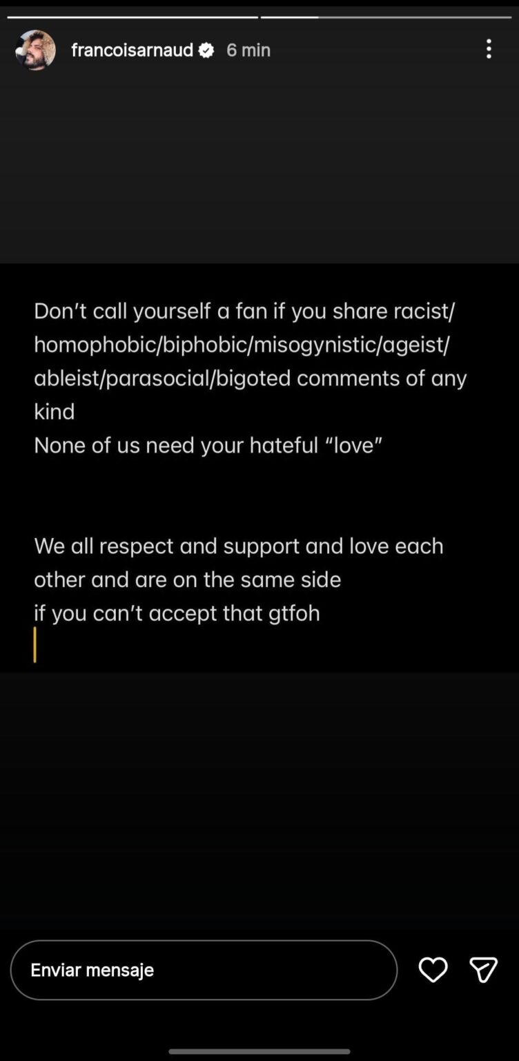 Hudson Williams and François Arnaud have released a joint statement calling out the bigotry on the Heated Rivalry fandom