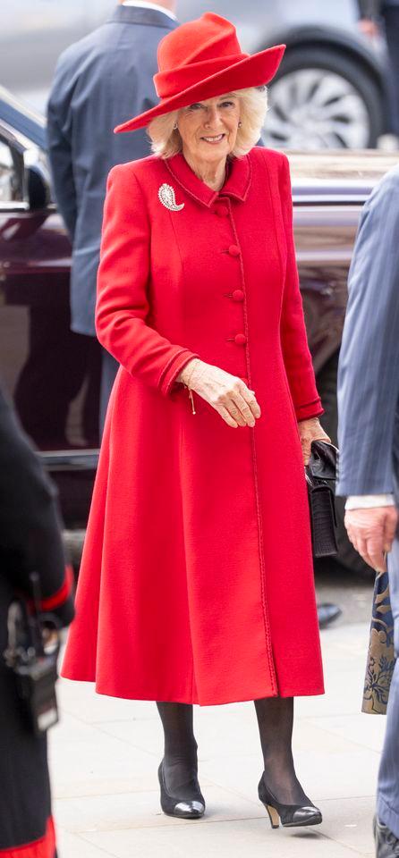 Queen Camilla at the 2026 Commonwealth Day serviceCredit: Getty