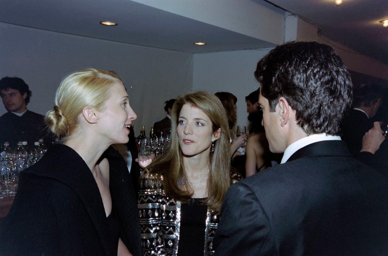 John F. Kennedy Jr. and Carolyn Bessette-Kennedy in 1998Credit: Getty