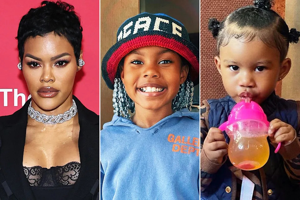 Teyana Taylor and daughtersCredit: Theo Wargo/Getty; Teyana Taylor/Instagram; Rue Rose Shumpert/Instagram