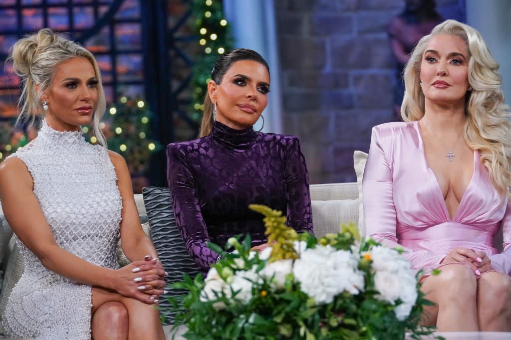 The reality star (pictured above sitting alongside Dorit Kemsley and Erika Girardi on the Season 11 reunion of “Real Housewives of Beverly Hills”) said Jones’ “viciousness” prepared her “for [her] future as a Beverly Hills Housewife.” NBCU Photo Bank via Getty Images