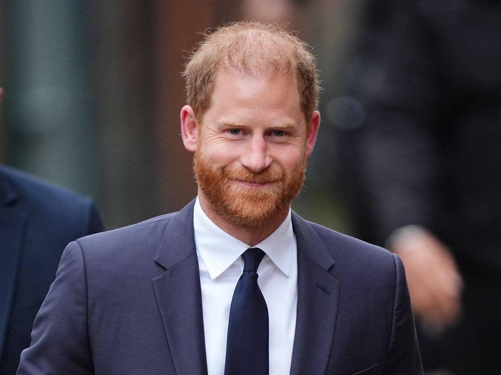 Prince Harry in a suit