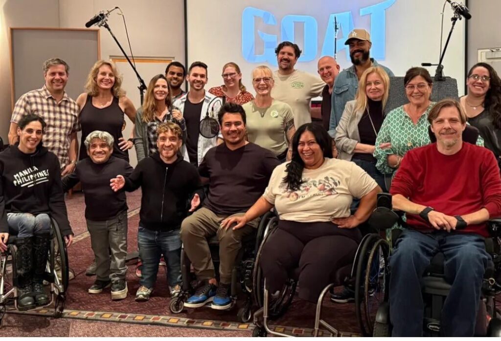 Sony Pictures Animation’s ‘GOAT’ Makes History as First Major Studio Film Voiced by an All-Disability Loop Group