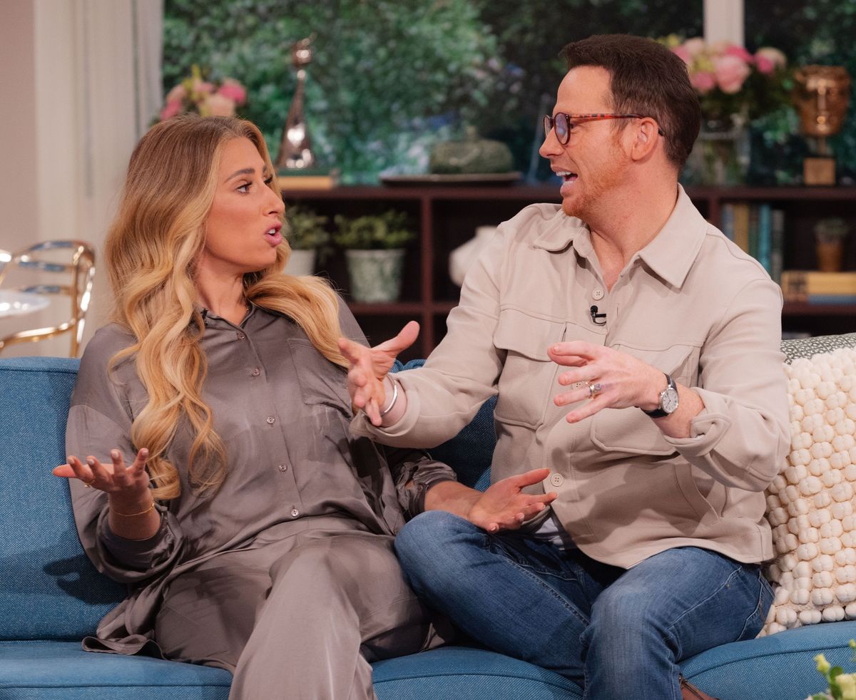 Stacey Solomon and Joe Swash