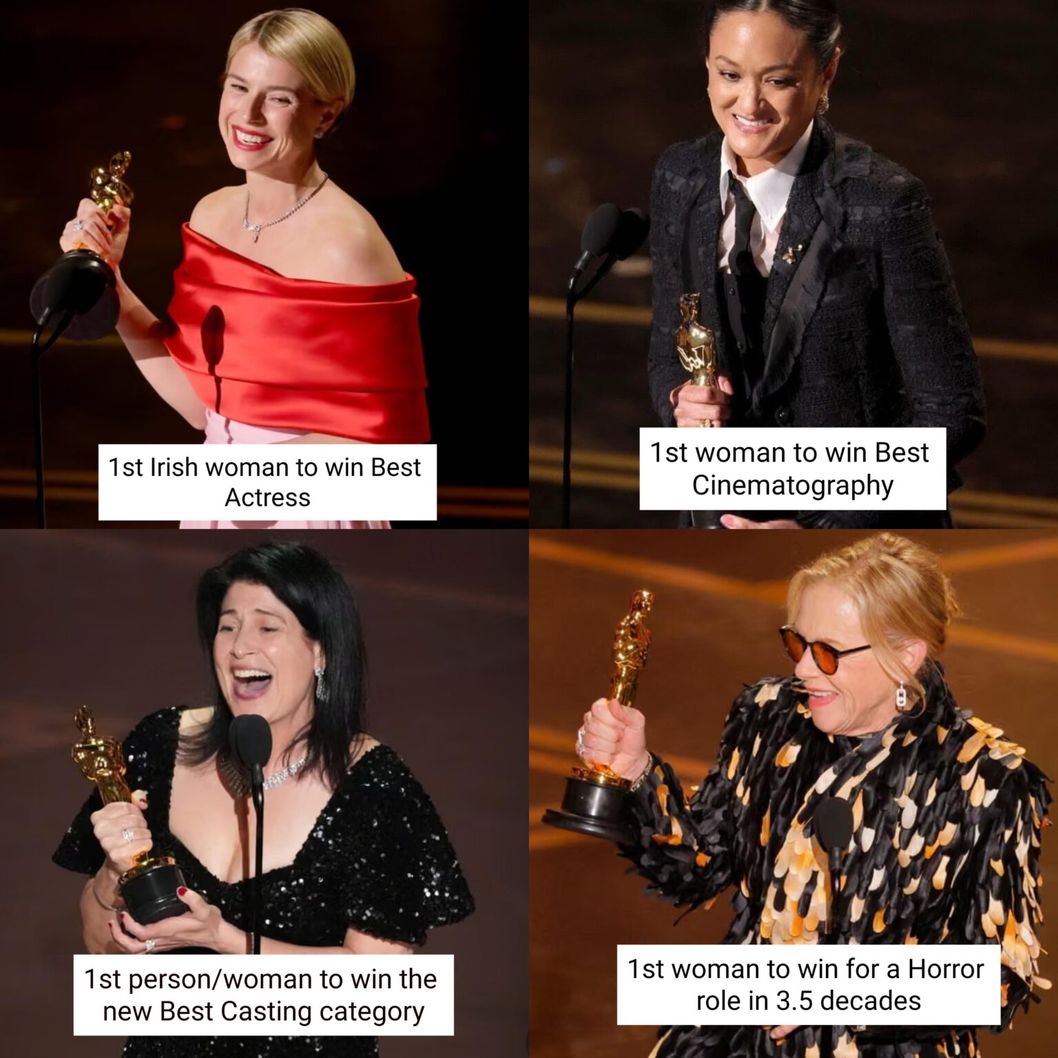A new chapter for the Academy. The women who broke records at the 2026 Oscars